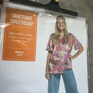 Sanctuary Sweetheart Pink Floral Tunic